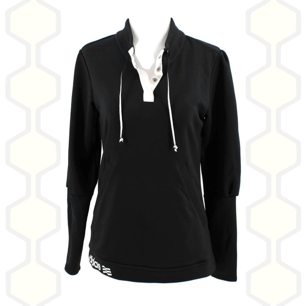 Adidas Golf Pullover Black White S